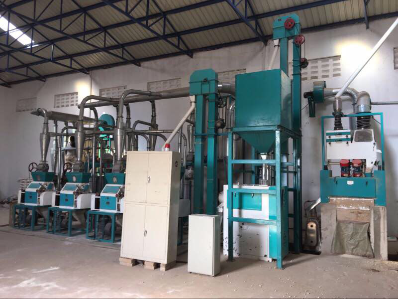 1吨玉米制粉机组 出口版 1吨玉米制粉机组 出口版